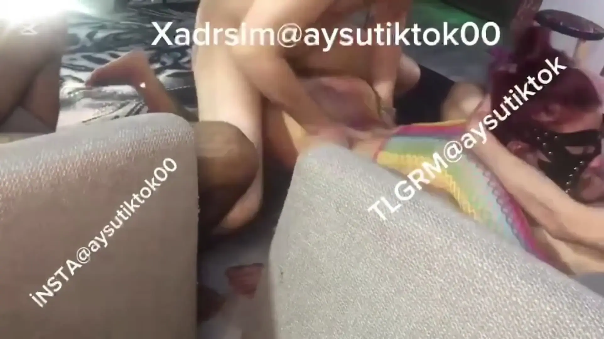 Aysu Tiktok Zenci’ye siktiriyo part (12)